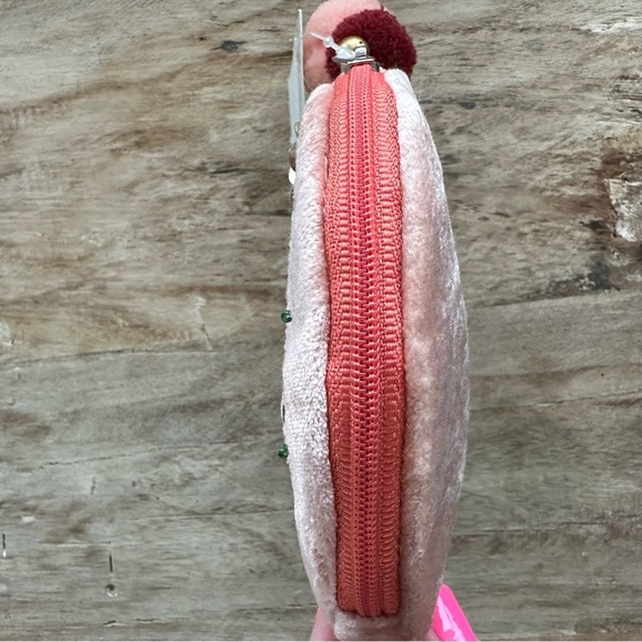 Francesca’s Velvety Initial C Coin Purse Multicolored Embroidered Beaded NWT - Picture 7 of 7